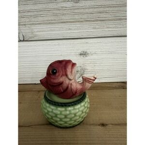 Vintage Anthropomorphic Fish & Fishbowl Shakers
